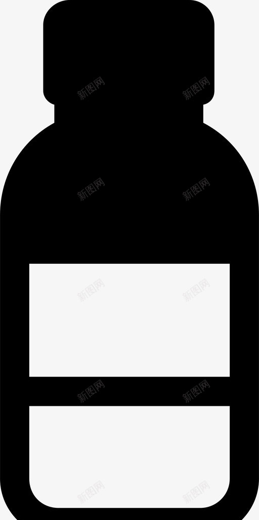 瓶子凉的喝的svg_新图网 https://ixintu.com 瓶子