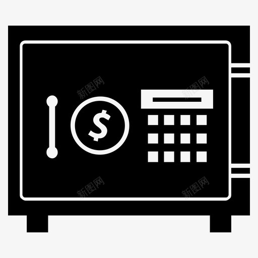 储物柜保险柜商业策略svg_新图网 https://ixintu.com 储物柜 保险柜 商业 策略