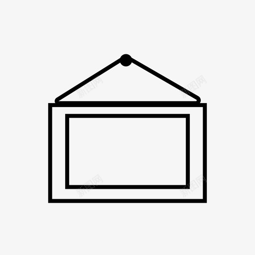 框架墙办公书配件1件svg_新图网 https://ixintu.com 框架 办公 书配 件件