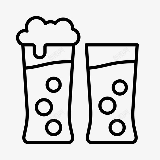啤酒生日饮料svg_新图网 https://ixintu.com 啤酒 生日 饮料 活动 活动场 场合 聚会