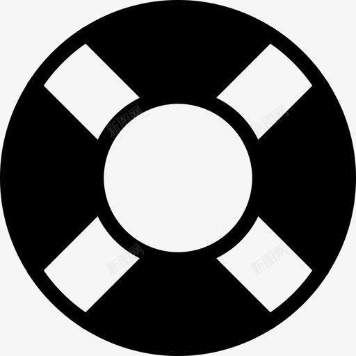 救生圈浮式充气式svg_新图网 https://ixintu.com 救生圈 浮式 充气 救生 戒指 基本 实心 图标