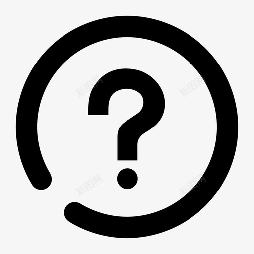doubtsvg_新图网 https://ixintu.com 问号