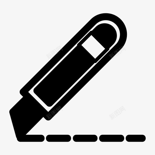 切纸机刀片刀svg_新图网 https://ixintu.com 切纸机 刀片 办公室 文具