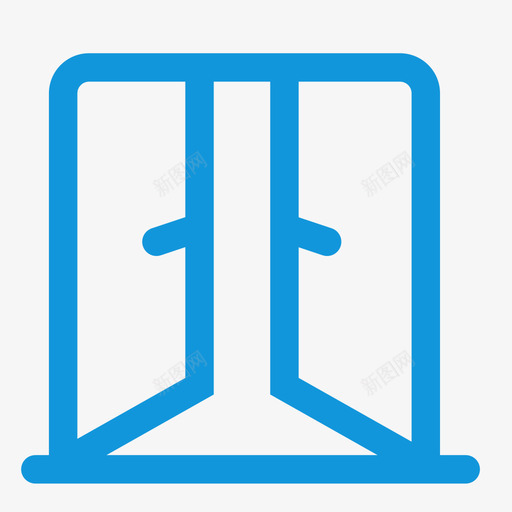 家电窗户开svg_新图网 https://ixintu.com 家电 窗户