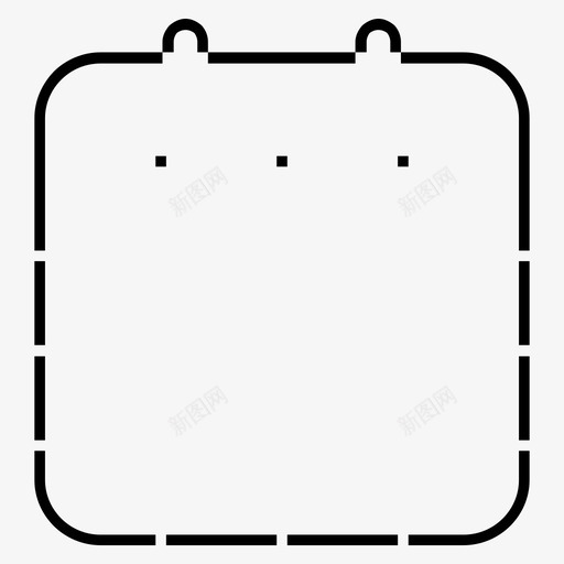 日历日期年份svg_新图网 https://ixintu.com 日历 日期 年份