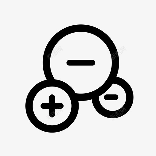 负离子功能svg_新图网 https://ixintu.com 负离子 功能