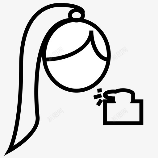 女士香水svg_新图网 https://ixintu.com 女士 香水