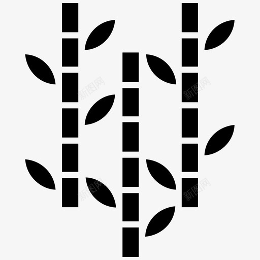 竹竹按摩竹笋svg_新图网 https://ixintu.com 竹竹 按摩 竹笋 竹竿 植物