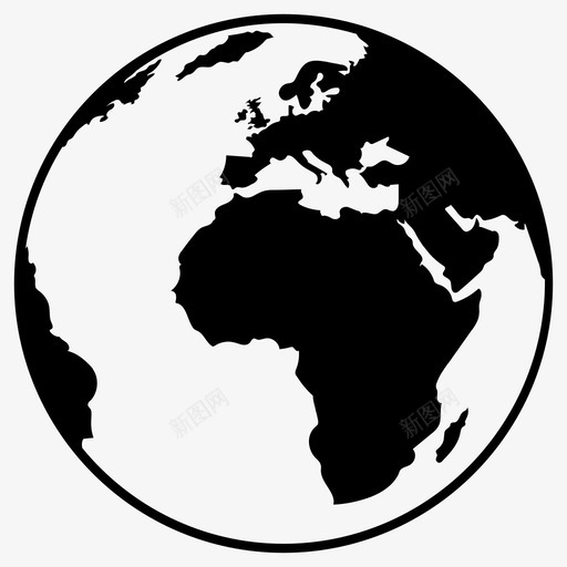 地球地面陆地svg_新图网 https://ixintu.com 地球 地面 陆地 行星 世界