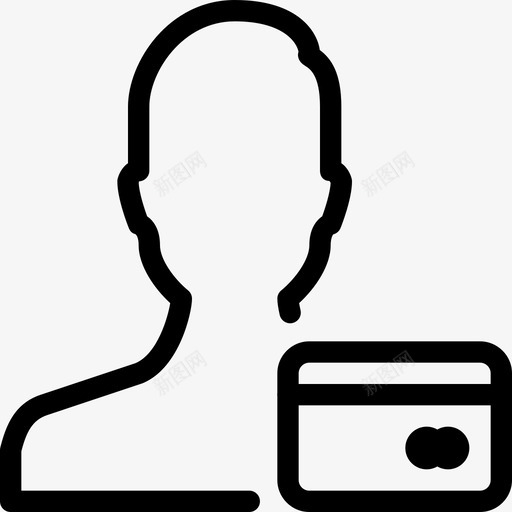 卡用户金融atm卡购买svg_新图网 https://ixintu.com 用户 金融 购买 刷卡 交易 操作 图标