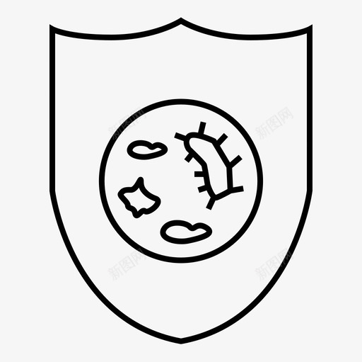 细菌清洁卫生svg_新图网 https://ixintu.com 防护 细菌 清洁卫生 卫生