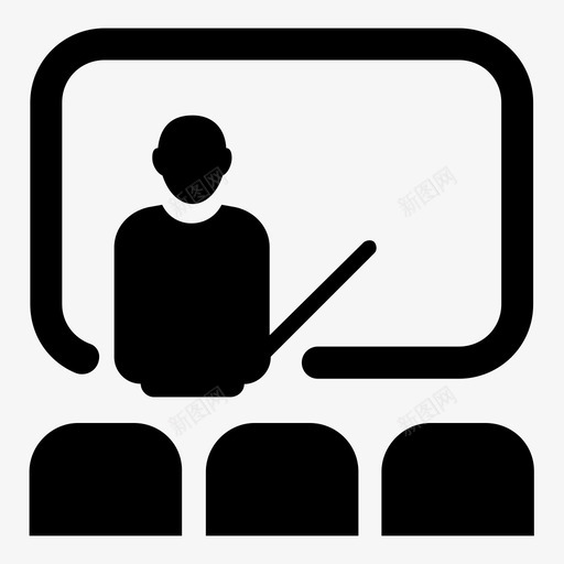听评课svg_新图网 https://ixintu.com 听评课