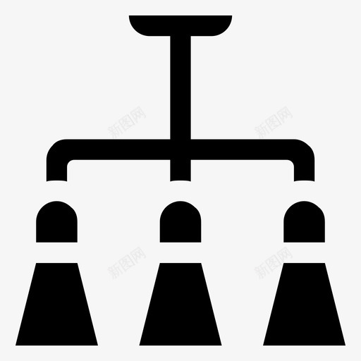 吊灯家庭照明svg_新图网 https://ixintu.com 吊灯 家庭 照明