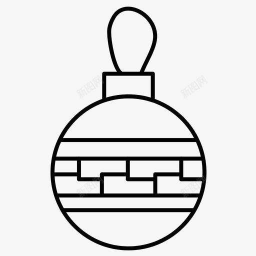 雪球圣诞装饰品装饰品svg_新图网 https://ixintu.com 雪球 装饰品 圣诞 雪花 冬天