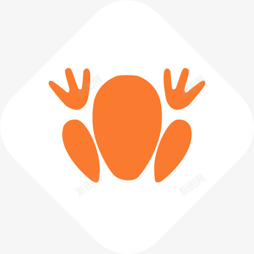 跳蛙logo中间更改svg_新图网 https://ixintu.com 跳蛙 中间 更改