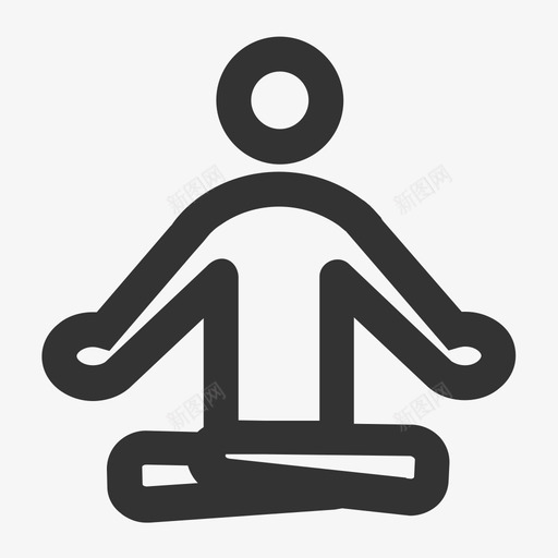 闭关修炼svg_新图网 https://ixintu.com 修仙 修炼 闭关