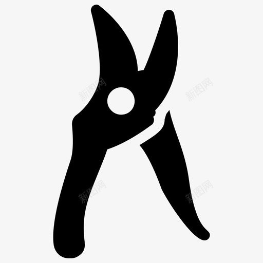 钳子切割工具园艺工具svg_新图网 https://ixintu.com 工具 防护 设备 钳子 切割 园艺 钢丝 切割机 个人 字形 图标