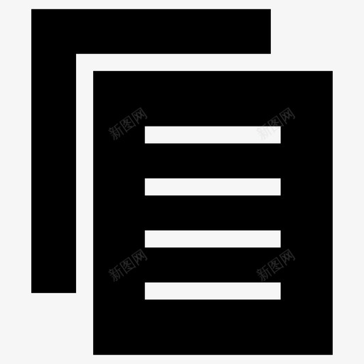 文件页纸svg_新图网 https://ixintu.com 文件 纸页 注释