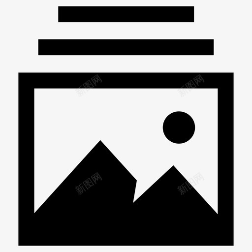 图片相册照片svg_新图网 https://ixintu.com 图片 相册 照片 公文包