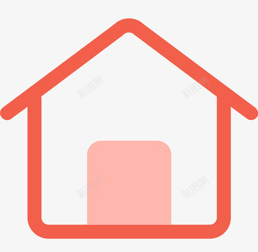 租房合租svg_新图网 https://ixintu.com 租房 合租 单子 图标 恢复