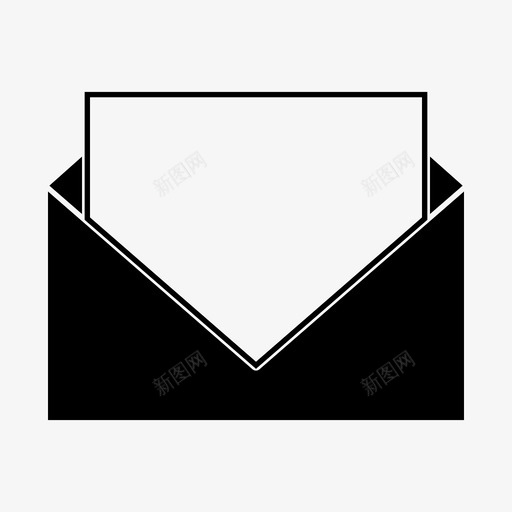 消息邀请信件svg_新图网 https://ixintu.com 邀请 消息 邀请信 信件 邮件 用户界面 网页设计 图标 字形