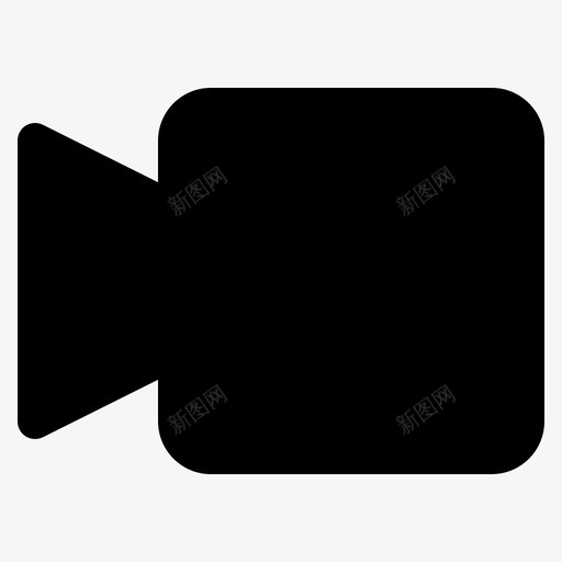 录像机摄像机多媒体svg_新图网 https://ixintu.com 录像机 多媒体 摄像机 接口 符号
