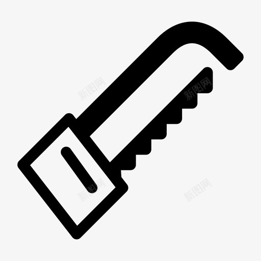 钢锯木工切割机svg_新图网 https://ixintu.com 钢锯 木工 切割机