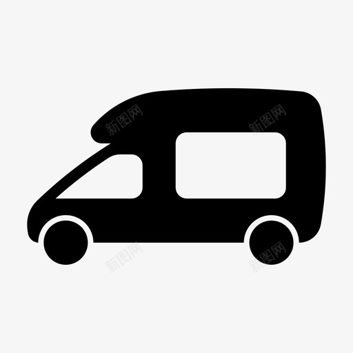 露营车房车旅行车svg_新图网 https://ixintu.com 露营 车房 房车 旅行车 汽车 汽车类 类型