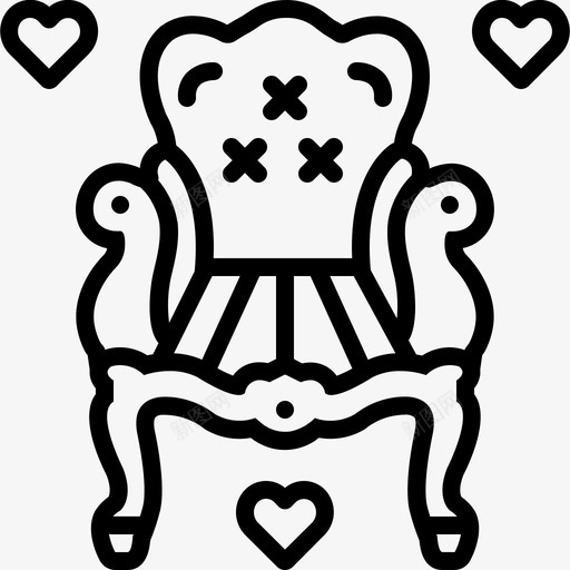 椅子滑稽扶手椅svg_新图网 https://ixintu.com 椅子 滑稽 扶手 家具