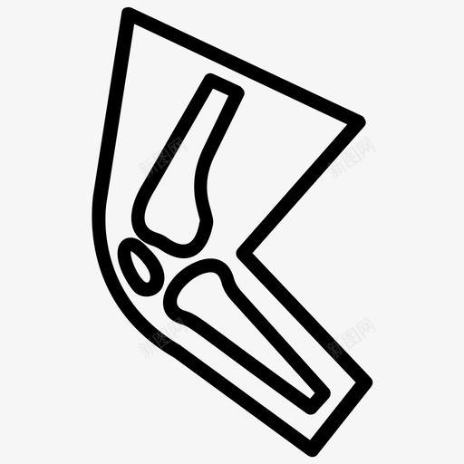 骨科骨医疗设备svg_新图网 https://ixintu.com 骨科 医疗设备 医疗用品 疼痛 线图 图标