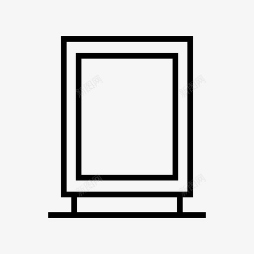 广告牌横幅展示svg_新图网 https://ixintu.com 广告牌 横幅 展示 标牌 路标 标志