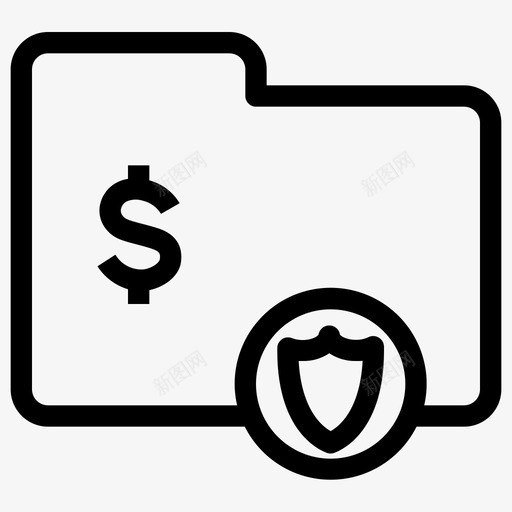 安全储蓄银行文件夹svg_新图网 https://ixintu.com 安全 储蓄 储蓄银行 文件夹 货币 银行 金融 概要