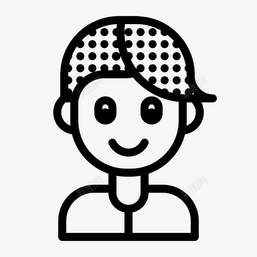 男人化身男孩角色svg_新图网 https://ixintu.com 男人 化身 男孩 角色 人物 卡通 头像