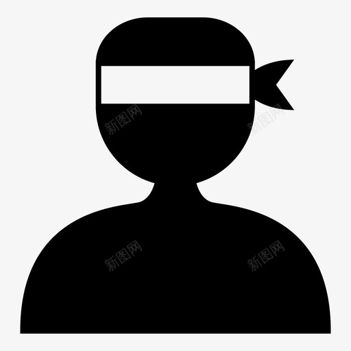 帐户黑客个人资料svg_新图网 https://ixintu.com 用户 帐户 黑客 个人资料 小偷