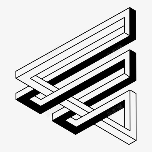 幻觉3d混乱svg_新图网 https://ixintu.com 光学 错觉 幻觉 混乱 几何学
