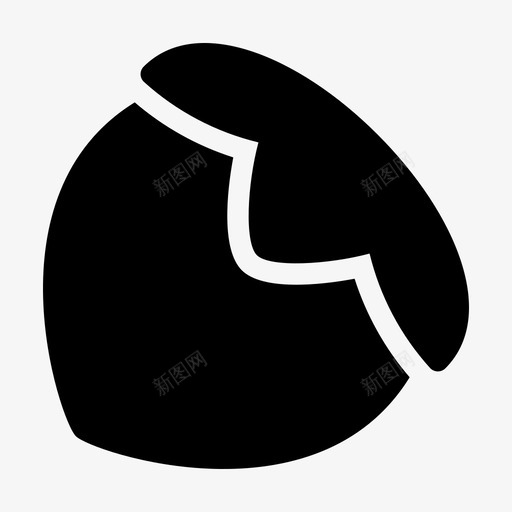 榛子橡子成熟svg_新图网 https://ixintu.com 榛子 成熟 种子
