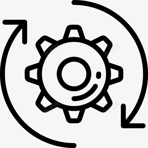 过程箭头齿轮svg_新图网 https://ixintu.com 过程 箭头 齿轮 数据 科学 方法
