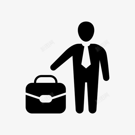 职业商业商人svg_新图网 https://ixintu.com 商业 职业 商人 投资 组合 工作 人士 收藏