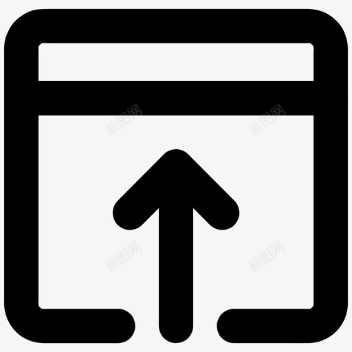 打开浏览器链接网页svg_新图网 https://ixintu.com 打开 浏览器 链接 网页 网站 基本 图标 所有 尺寸