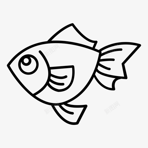 鱼渔夫海svg_新图网 https://ixintu.com 渔夫海 海鲜