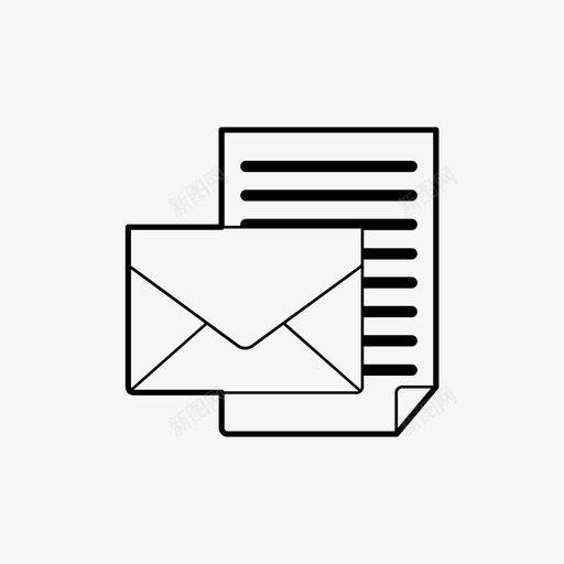 邮件正文联系人svg_新图网 https://ixintu.com 邮件 正文 联系人 消息 发送