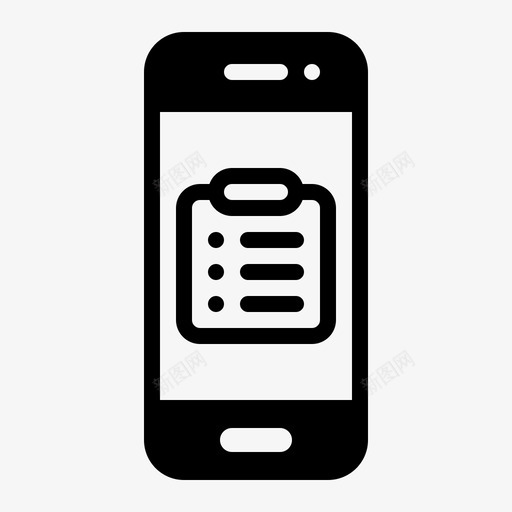 备忘录移动应用程序svg_新图网 https://ixintu.com 备忘录 移动 应用程序
