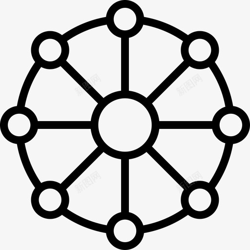 分子连接分享svg_新图网 https://ixintu.com 分享 分子 连接 社交 网络 搜索引擎 优化 大纲 黑色 部分