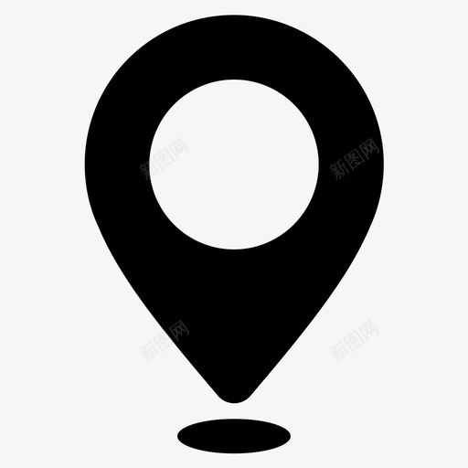 位置标记管脚svg_新图网 https://ixintu.com 位置 标记 管脚 指针 地图 图标
