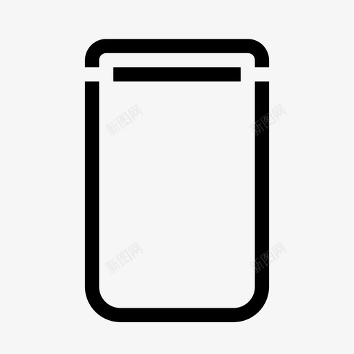 玻璃罐碗花瓶svg_新图网 https://ixintu.com 玻璃 罐碗 花瓶 容器 几何形
