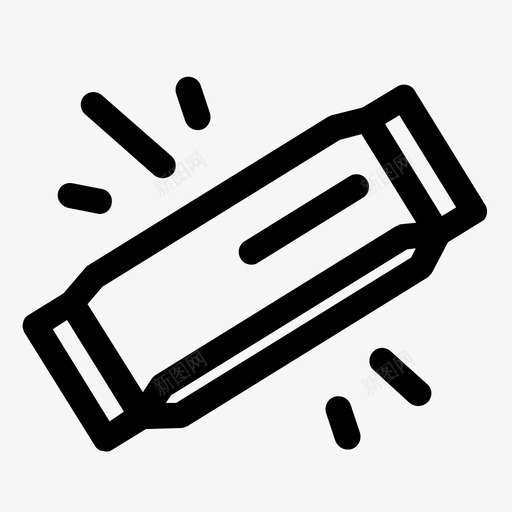 棒糖果棒包装svg_新图网 https://ixintu.com 糖果 包装 坚果