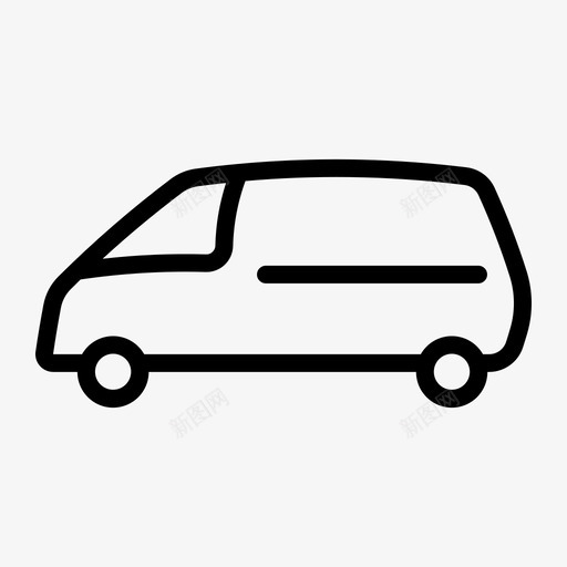 货车送货道路svg_新图网 https://ixintu.com 货车 送货 道路运输 车辆 汽车 汽车类 类型