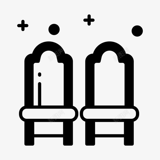椅子爱情婚礼svg_新图网 https://ixintu.com 椅子 爱情 婚礼