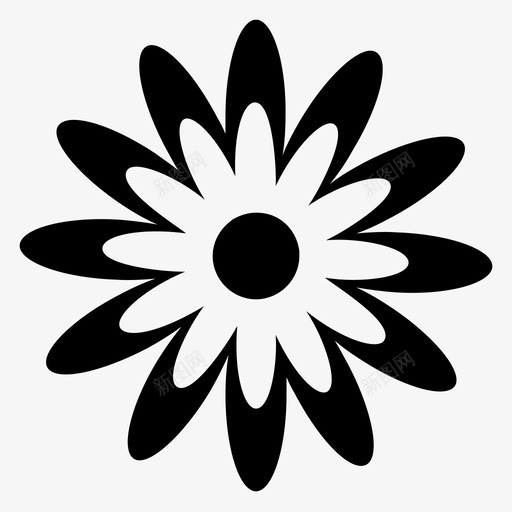 花卉画装饰花花卉设计svg_新图网 https://ixintu.com 花卉 装饰 花花 设计 图案 多年生 装饰性 符号