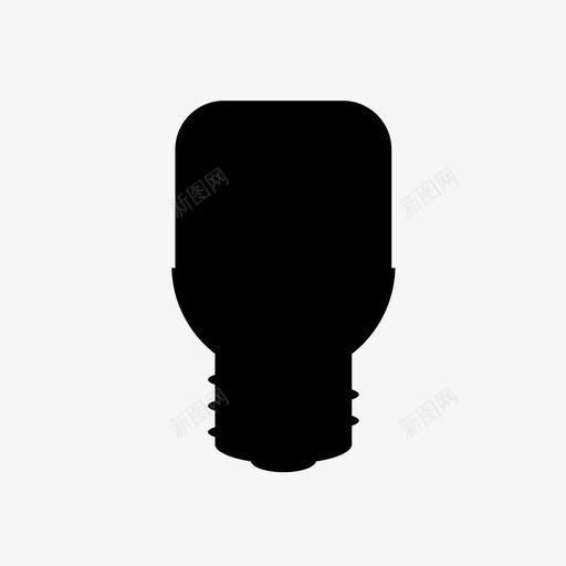 led灯泡灯灯泡svg_新图网 https://ixintu.com 灯泡 现代